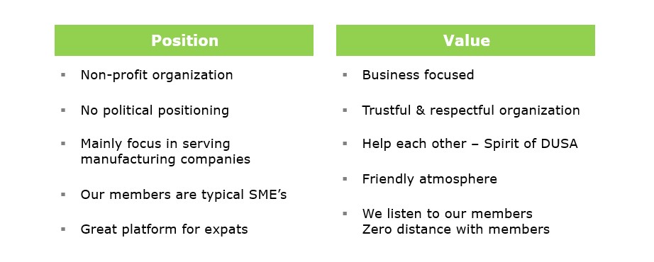 DUSA Values